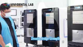 Циркониевый мост Strong Esthetic VIVI Dental Lab